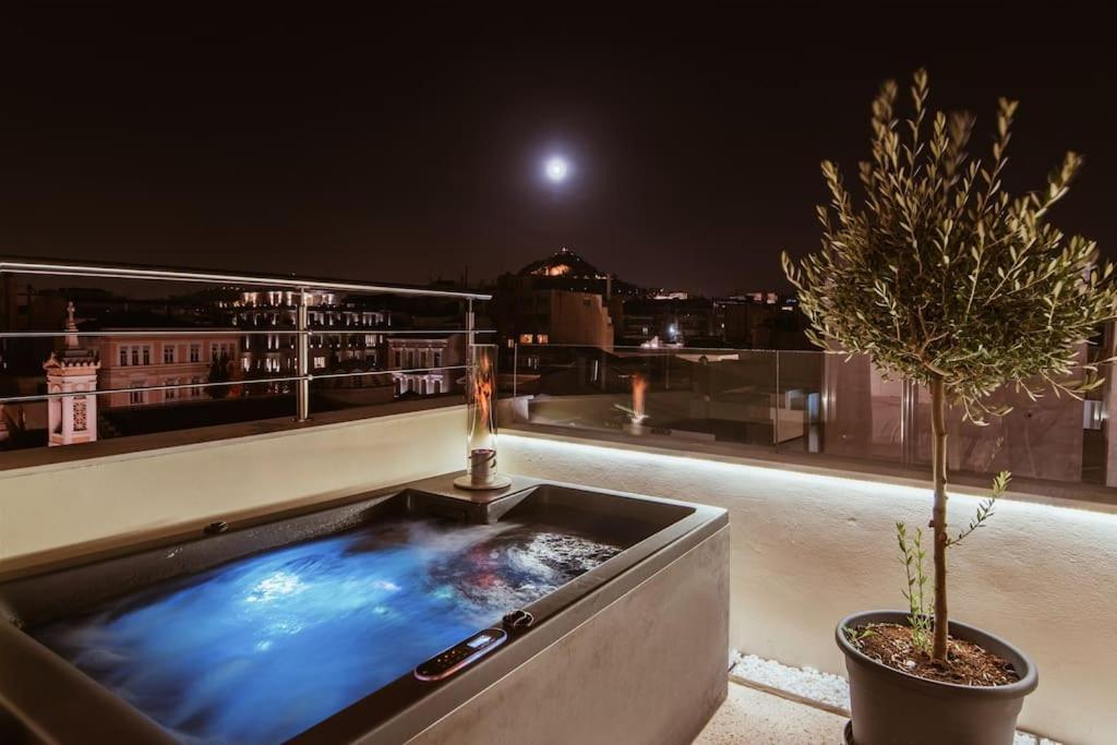 Heated Plunge Pool & Firepit Acropolis Penthouse *