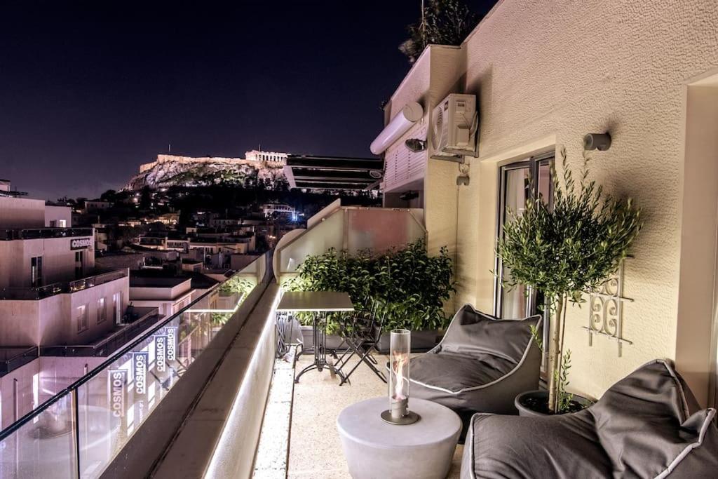 Heated Plunge Pool & Firepit Acropolis Penthouse Apartment